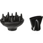 Remington D3190S Ionic Dry 2200 W con difusor, Negro y Plata