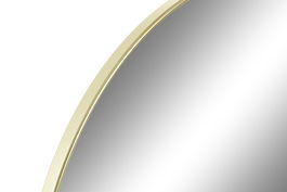 DKD Home Decor Espejo Glam Modern Charm Dorado Hierro 1.5 x 40 x 40 cm (2 Unidades)