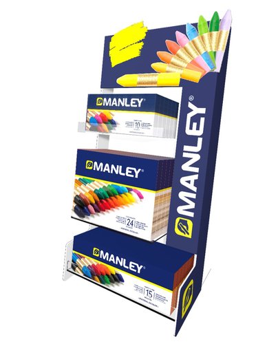 Ceras Manley Estuche Surtido Expositor De 30 10X Mnc00033 Estuche De 10 Ud. 10X Mnc00055 Estuche De 15 Ud. 10X Mnc00066 Estuche De 24 Ud. Ceras Manley Estuche Surtido Expositor De 30 10X Mnc00033 Estuche De 10 Ud. 10X Mnc00055 Estuche De 15 Ud. 10X Mnc00066 Estuche De 24 Ud.