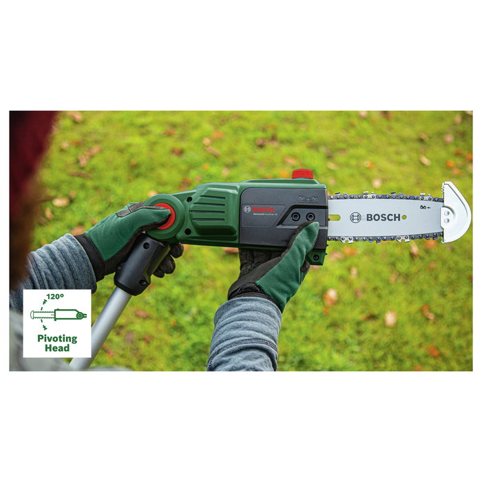 Bosch UniversalChainPole 18 Sierra de pértiga telescópica con batería 18V 2.5Ah Bosch UniversalChainPole 18 Sierra de pértiga telescópica con batería 18V 2.5Ah