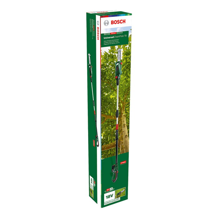 Bosch UniversalChainPole 18 Sierra de pértiga telescópica con batería 18V 2.5Ah Bosch UniversalChainPole 18 Sierra de pértiga telescópica con batería 18V 2.5Ah