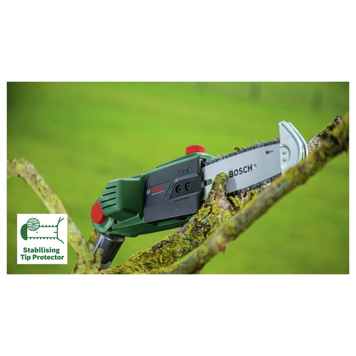 Bosch UniversalChainPole 18 Sierra de pértiga telescópica con batería 18V 2.5Ah Bosch UniversalChainPole 18 Sierra de pértiga telescópica con batería 18V 2.5Ah