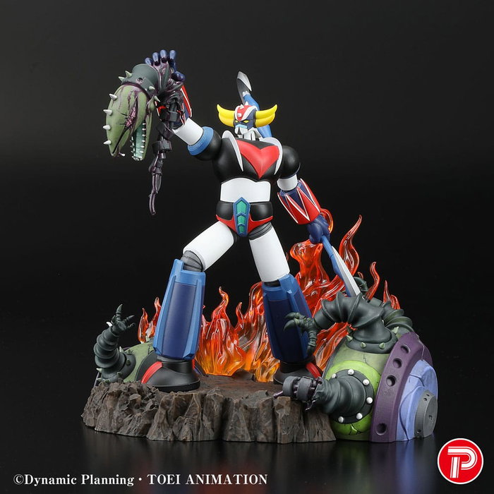 Grendizer Estatua PVC Scene Selection 01 Grendizer a cry of Victory 14 cm