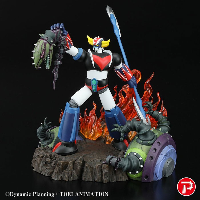 Grendizer Estatua PVC Scene Selection 01 Grendizer a cry of Victory 14 cm
