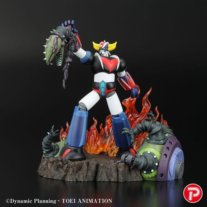 Grendizer Estatua PVC Scene Selection 01 Grendizer a cry of Victory 14 cm