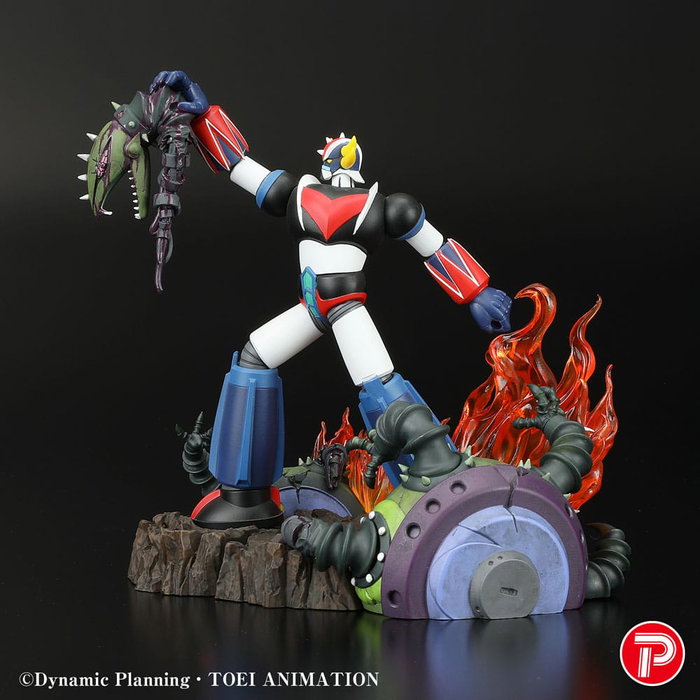 Grendizer Estatua PVC Scene Selection 01 Grendizer a cry of Victory 14 cm