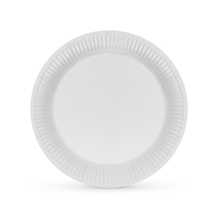 Algon Set 12 Platos Cartón Redondos L/Soja 18 cm (36 Unidades)