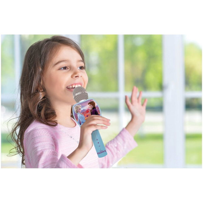 LEXIBOOK Micrófono Inalámbrico Disney Frozen con Altavoz Bluetooth