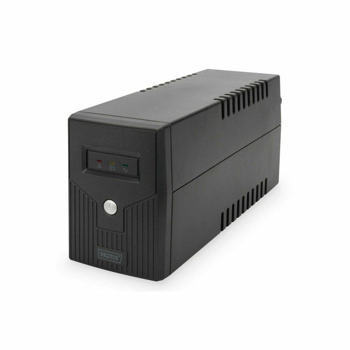 Digitus SAI Interactivo de Línea 600VA/360W, 2 Salidas AC, Negro