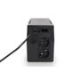Digitus SAI Interactivo de Línea 600VA/360W, 2 Salidas AC, Negro