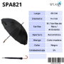SPLASH BY AVANT Paraguas splash cab largo 16v antiviento negro