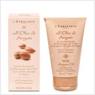 L'ERBOLARIO Argan Detergente Facial con Aceite de Argán para Todo Tipo de Piel, Limpiador Cremoso sin Siliconas ni Parabenos, 125ml L'ERBOLARIO Argan Detergente Facial con Aceite de Argán para Todo Tipo de Piel, Limpiador Cremoso sin Siliconas ni Parabenos, 125ml