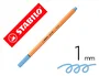 Stabilo Point 88 Rotulador Punta Fina Azul Claro 10 Unidades