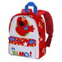Karactermania Elmo Mochila Joy Hello 27x22x10cm Poliéster Blanco
