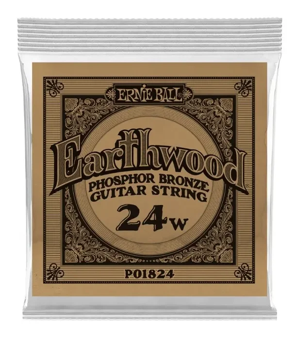 Ernie Ball Cuerda Acústica Slinky Phosphor/Bz 024 Set de 6 (Set de 6)