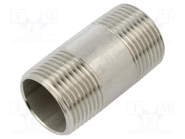 GEBO Conector de conexión acero inoxidable AISI 316L 60mm G316 G 1" externo