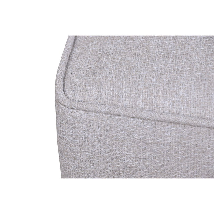 DKD Home Decor Set de Sofá Esquinero de 4 Piezas en Aluminio y Olefinas Marrón