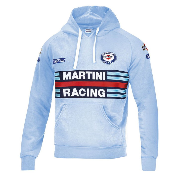 Sparco Sudadera Martini Talla M Azul Celeste Sparco Sudadera Martini Talla M Azul Celeste