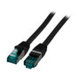 EFB Elektronik MK6001.5B Patchkabel RJ45 Cat.6a S/FTP 5m Negro