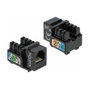 DeLOCK 86468 Módulo Keystone RJ12 hembra LSA Cat.3 UTP negro