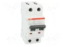 ABB S200M-C25 Interruptor Magnetotérmico 25A 2 Polos