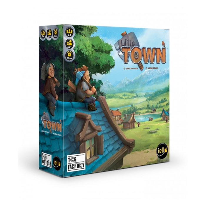 Juego de Mesa Little Town - Construye tu Pueblo - Estratégico - Nominado As d'Or 2020 - Recomendado Spiel des Jahres - Para 2 a 4 Jugadores - Edad 10+ Años Juego de Mesa Little Town - Construye tu Pueblo - Estratégico - Nominado As d'Or 2020 - Recomendado Spiel des Jahres - Para 2 a 4 Jugadores - Edad 10+ Años