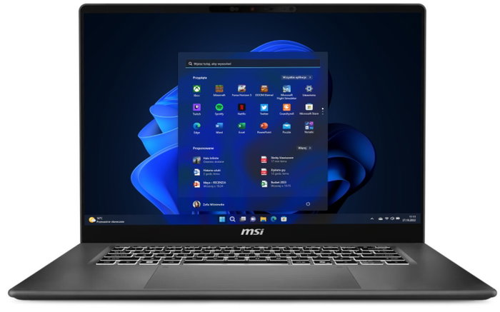 MSI Prestige 16 AI+ C3MG-068PL 16'' OLED 32GB 1TB W11P Czarny MSI Prestige 16 AI+ C3MG-068PL 16'' OLED 32GB 1TB W11P Czarny