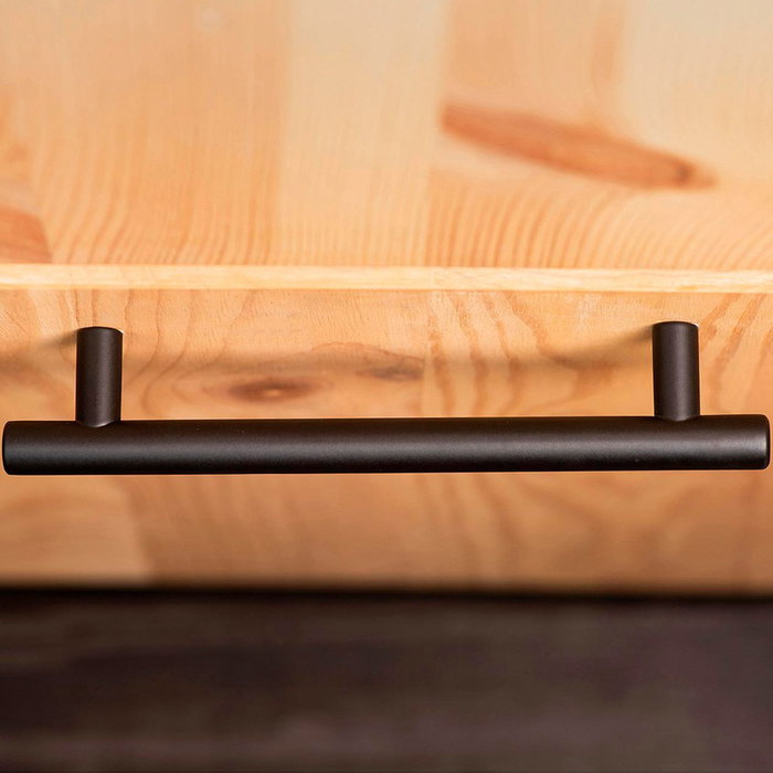 Rei Tirador de Mueble Asa Modelo 891H, Acero Inoxidable Negro Mate, Distancia 128 mm, 168x12x32 mm Rei Tirador de Mueble Asa Modelo 891H, Acero Inoxidable Negro Mate, Distancia 128 mm, 168x12x32 mm