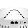 MikroTik cAPGi-5HaxD2HaxD cAP ax Access Point WiFi 6 Dual-Band 2.4/5 GHz 1774 Mbps, PoE Pasivo, Montaje en Techo, RouterOS, Blanco