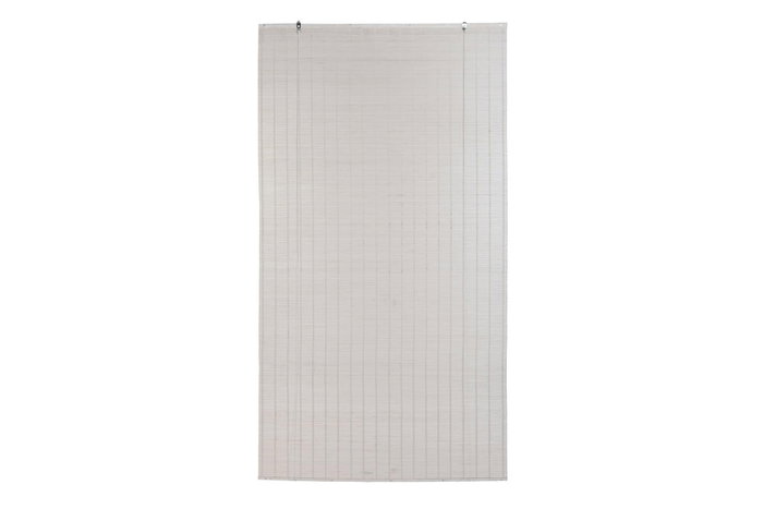 DKD Home Decor Estor Oriental Enrollable para Puerta Blanco Bambú/Poliéster 2 x 230 x 120 cm DKD Home Decor Estor Oriental Enrollable para Puerta Blanco Bambú/Poliéster 2 x 230 x 120 cm