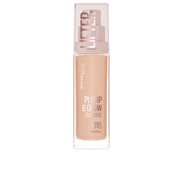 Maybelline Lifter Plump & Glow Base de Maquillaje Hidratante Tono #116 - 30 ml