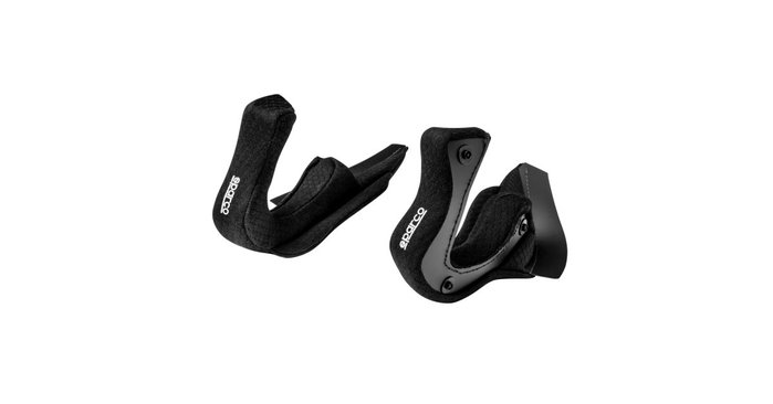Sparco S0032RJ03NR20 Almohadillas Mejillas Para Casco Jet Prime Negro 20 mm Sparco S0032RJ03NR20 Almohadillas Mejillas Para Casco Jet Prime Negro 20 mm