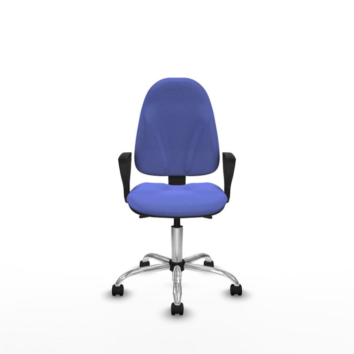 PIQUERAS Y CRESPO Silla de oficina Algarra Azul claro con mecanismo Asincro