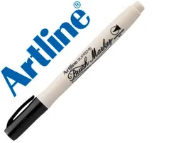 Artline Rotulador Supreme Brush Pintura Base Agua Punta Pincel Trazo Variable Negro
