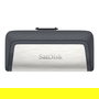 Sandisk Ultra Dual Drive Type-A/Type-C 128GB USB 3.1 Negro/Plata