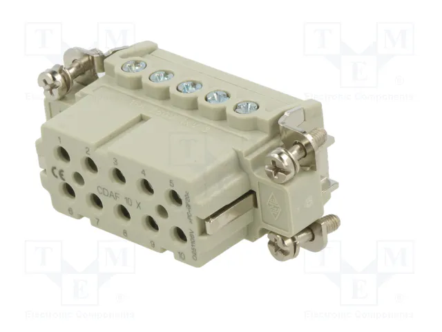 ILME CDAF10X Conector HDC Hembra de 10 Pines