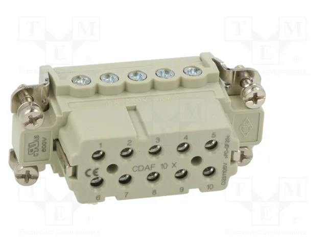 ILME CDAF10X Conector HDC Hembra de 10 Pines