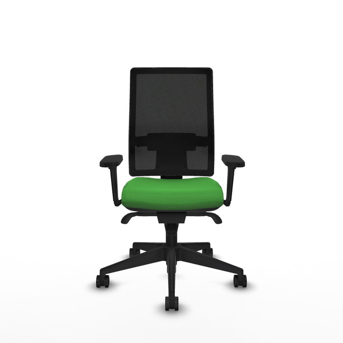 PIQUERAS Y CRESPO Silla de oficina Horna con mecanismo Sincro, Verde y Negro PIQUERAS Y CRESPO Silla de oficina Horna con mecanismo Sincro, Verde y Negro