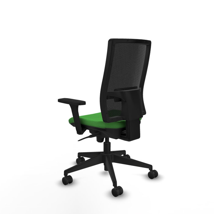 PIQUERAS Y CRESPO Silla de oficina Horna con mecanismo Sincro, Verde y Negro PIQUERAS Y CRESPO Silla de oficina Horna con mecanismo Sincro, Verde y Negro