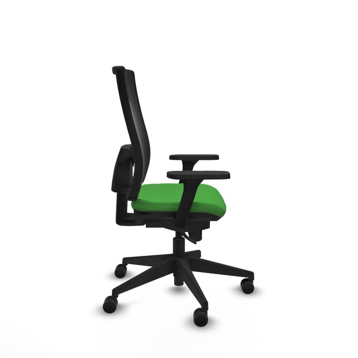PIQUERAS Y CRESPO Silla de oficina Horna con mecanismo Sincro, Verde y Negro PIQUERAS Y CRESPO Silla de oficina Horna con mecanismo Sincro, Verde y Negro