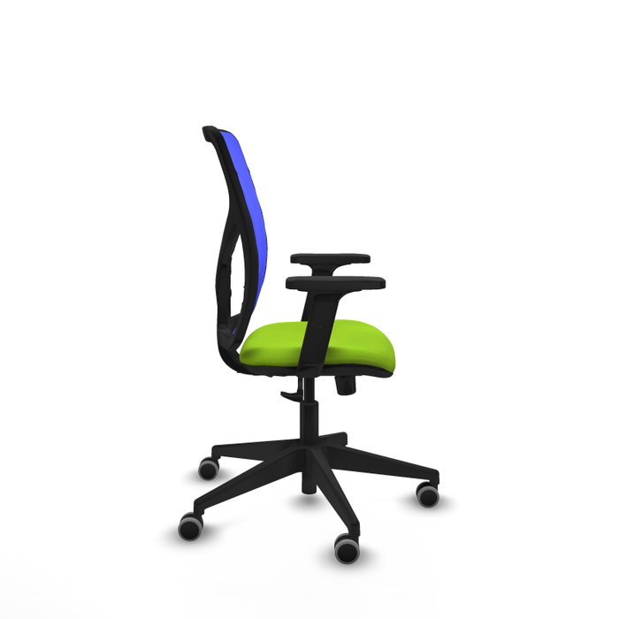 PIQUERAS Y CRESPO Silla de oficina Motilla con mecanismo Sincro, Azul y Pistacho PIQUERAS Y CRESPO Silla de oficina Motilla con mecanismo Sincro, Azul y Pistacho
