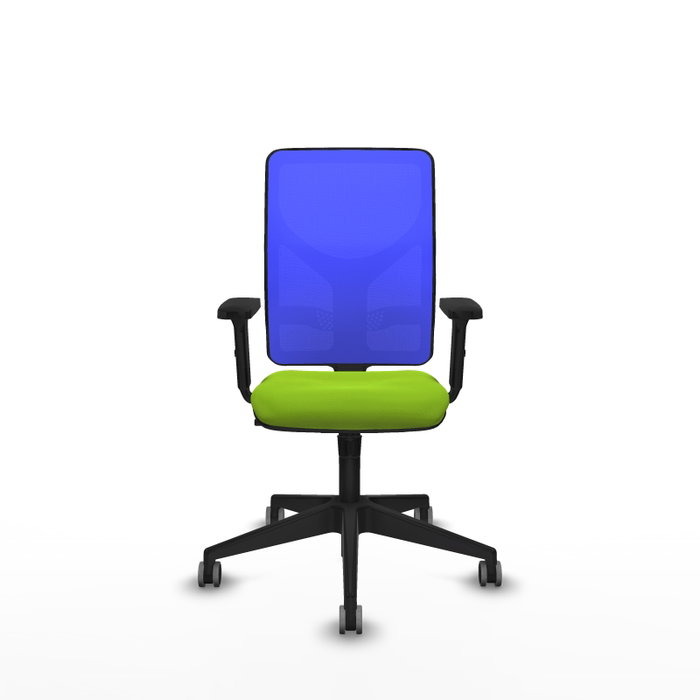 PIQUERAS Y CRESPO Silla de oficina Motilla con mecanismo Sincro, Azul y Pistacho PIQUERAS Y CRESPO Silla de oficina Motilla con mecanismo Sincro, Azul y Pistacho