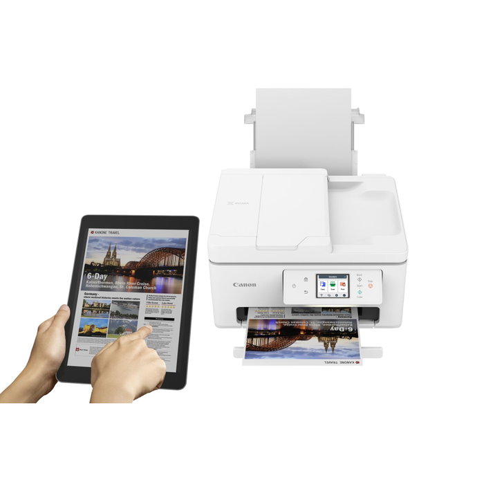 Canon PIXMA TS7750i Blanco con ADF y Wi-Fi