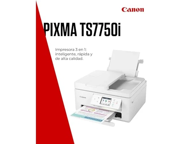 Canon PIXMA TS7750i Blanco con ADF y Wi-Fi