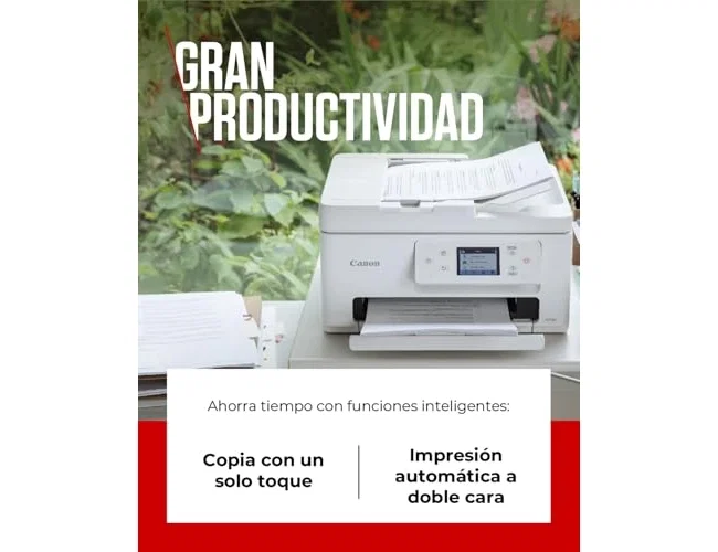 Canon PIXMA TS7750i Blanco con ADF y Wi-Fi