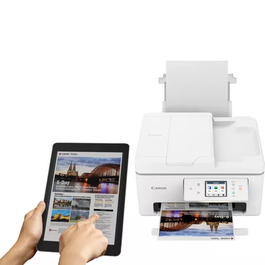 CANON MULTIFUNCION INKJET PIXMA TS7750I PPP WHITE 2CT LCD 100+20H ADF DUPLEX