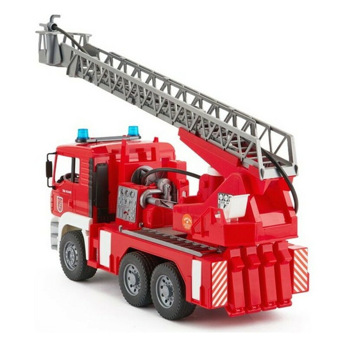 Bruder Camión de Bomberos MAN con Escalera Giratoria, Luz y Sonido