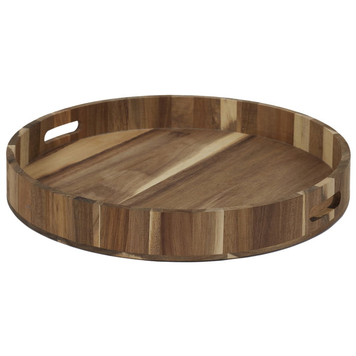 Home Deco Factory Bandeja de Acacia de 40 cm Cocooning Home Deco Factory Bandeja de Acacia de 40 cm Cocooning