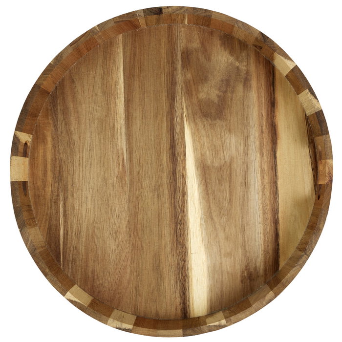 Home Deco Factory Bandeja de Acacia de 40 cm Cocooning Home Deco Factory Bandeja de Acacia de 40 cm Cocooning