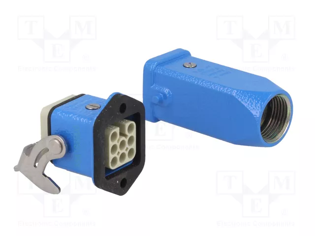 HARTING Conector HDC Han® Ex Macho y Hembra 8 Pines
